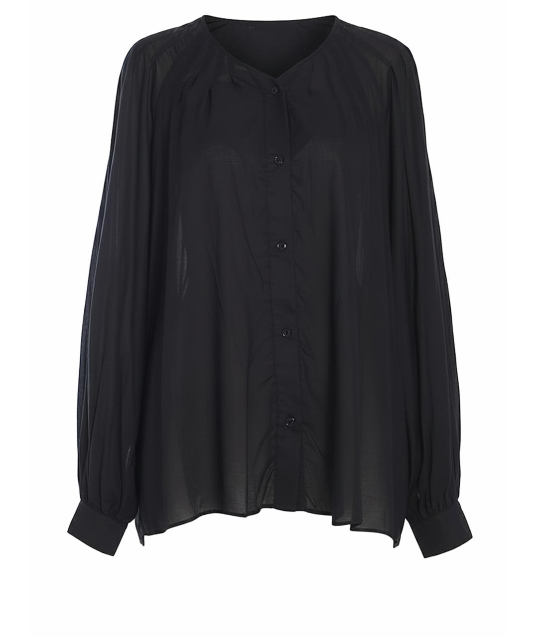 THE LATEST Черная хлопковая рубашка, фото 5