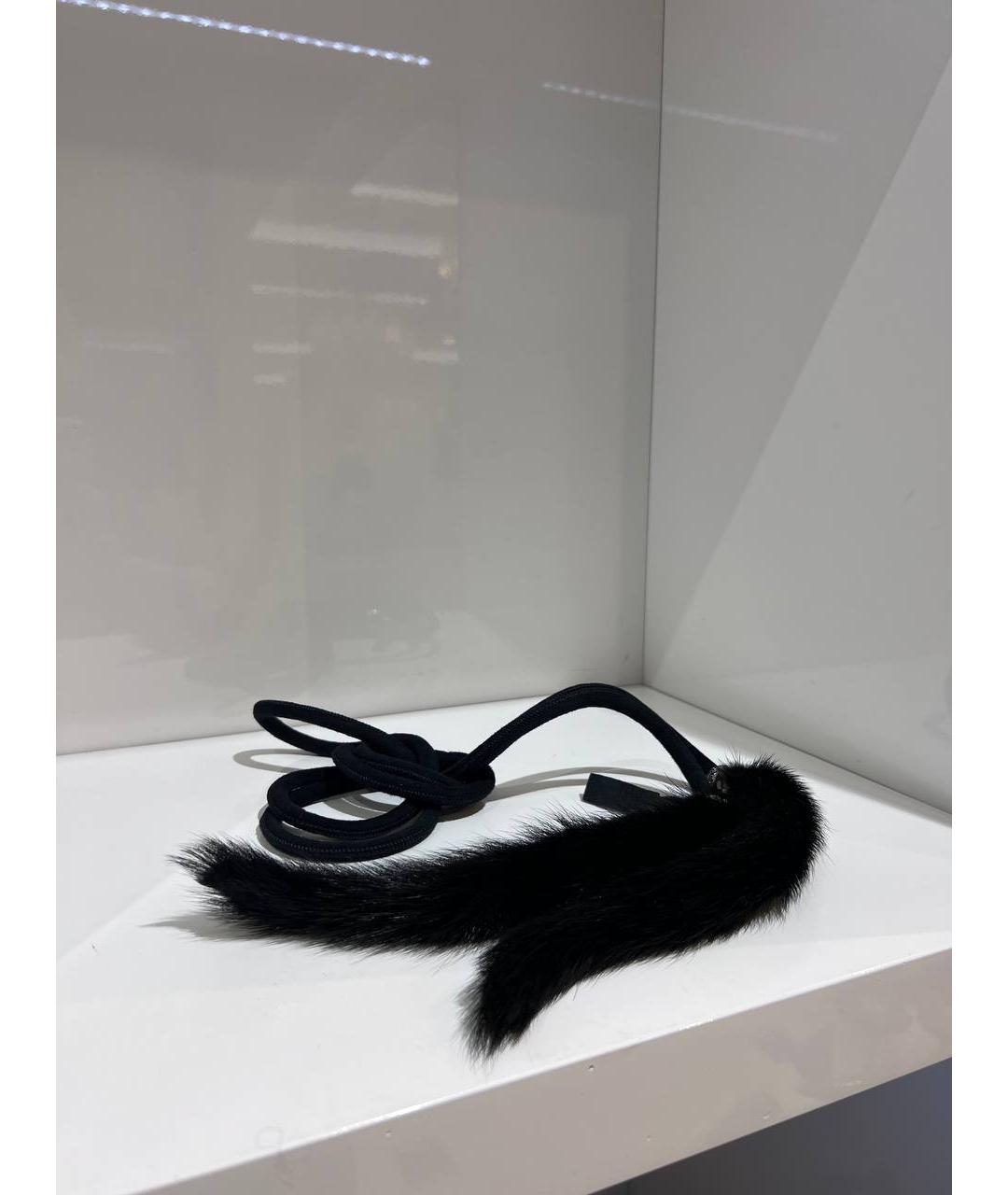 ROBERTO CAVALLI Черный ремень, фото 4