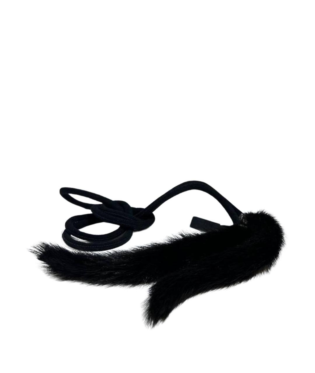 ROBERTO CAVALLI Черный ремень, фото 1