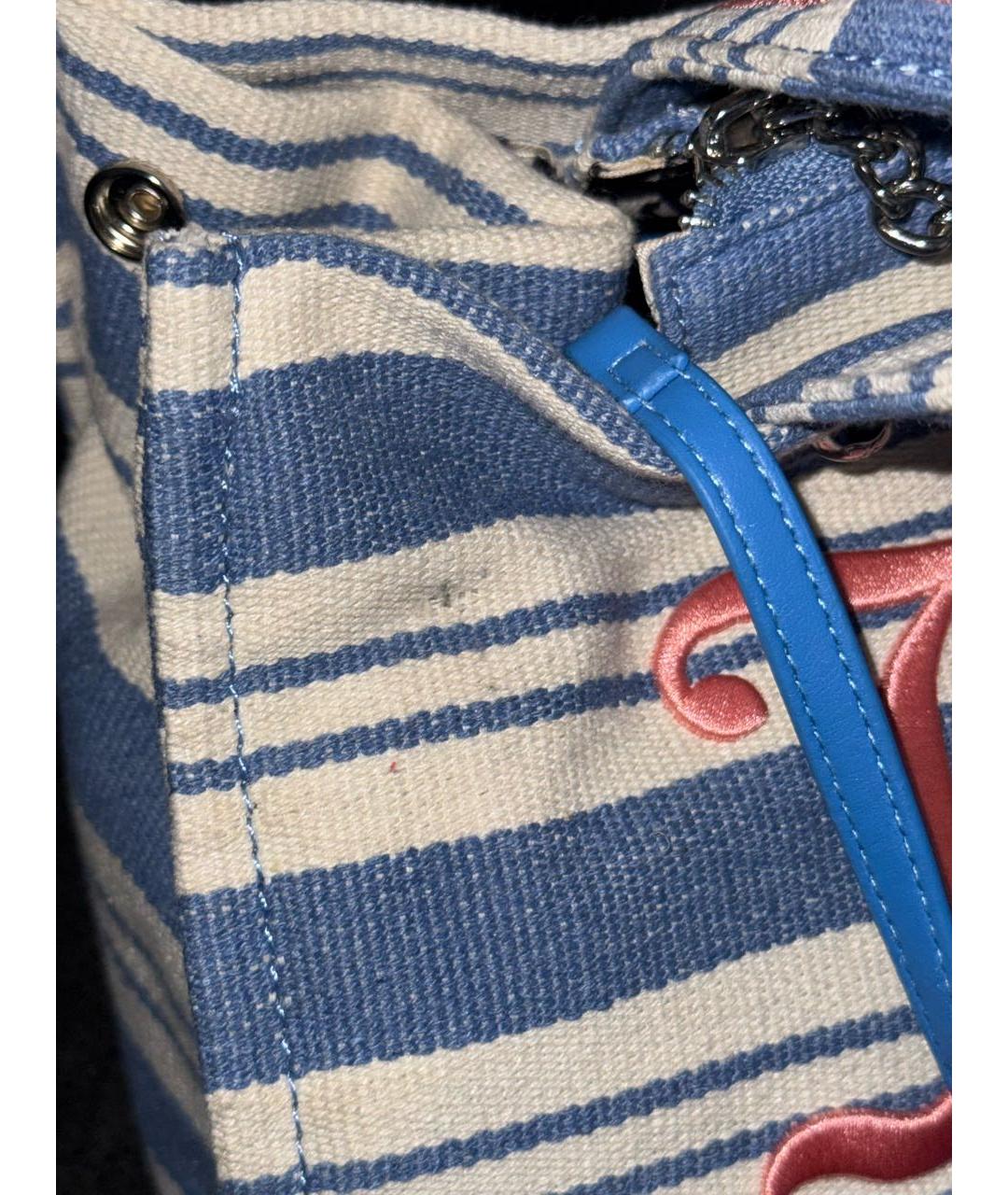 JUICY COUTURE Голубая сумка тоут, фото 6