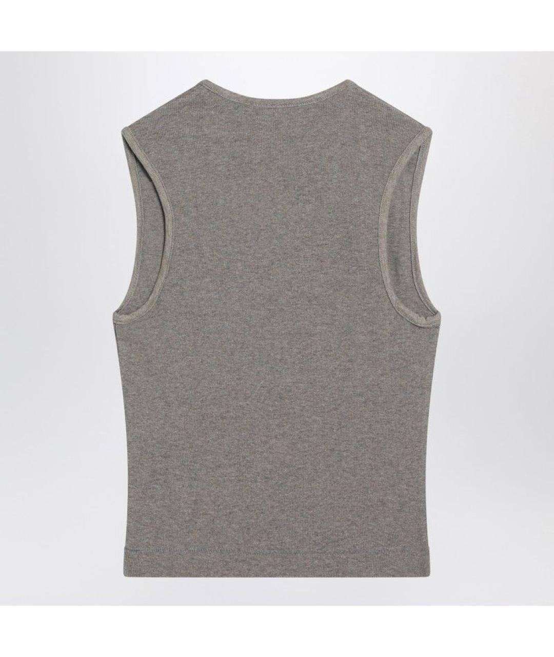 FEAR OF GOD ESSENTIALS Серая хлопковая майка, фото 2