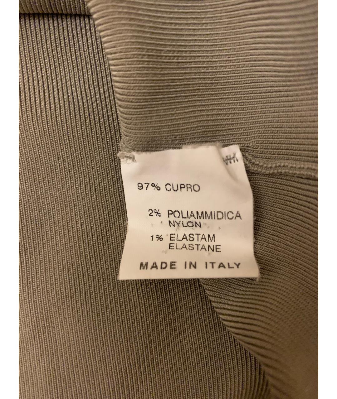 GUCCI Горчичный полиамидовый джемпер / свитер, фото 3