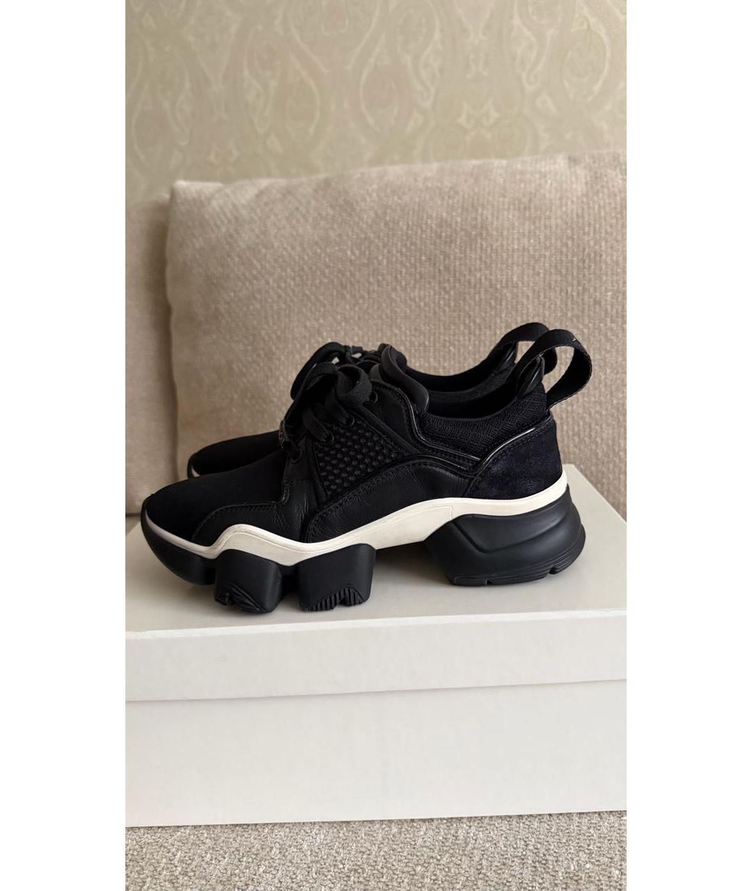 GIVENCHY Черные текстильные кроссовки, фото 7