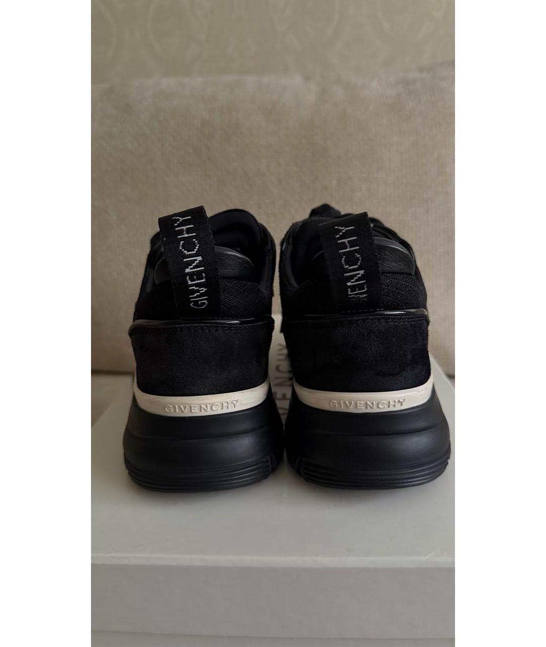 GIVENCHY Черные текстильные кроссовки, фото 3