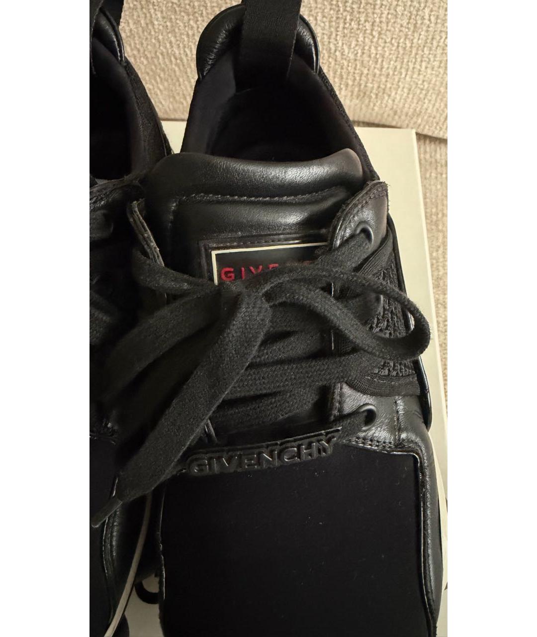 GIVENCHY Черные текстильные кроссовки, фото 4