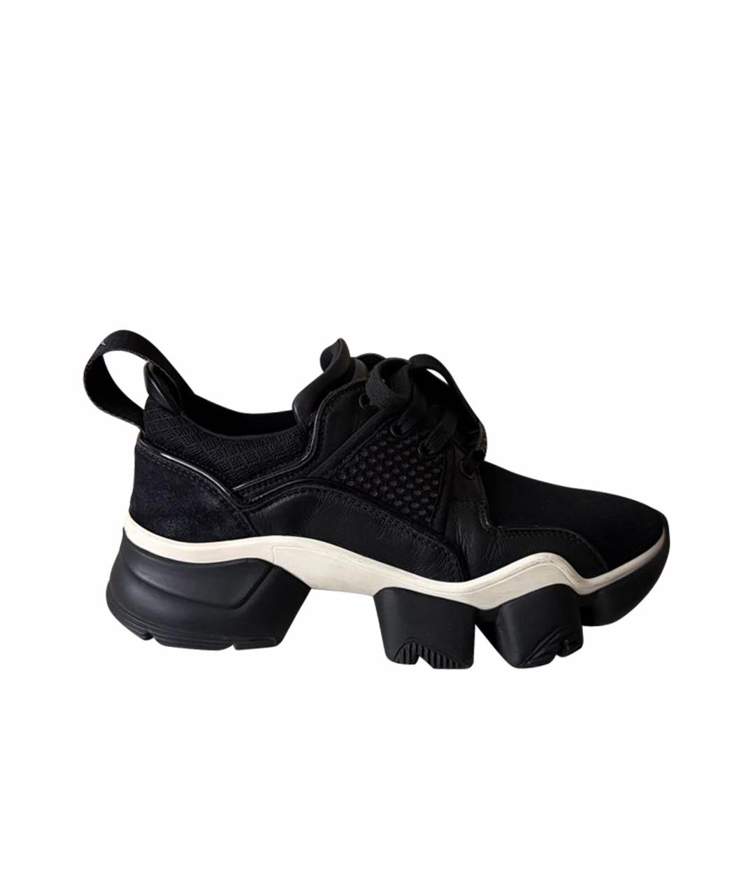 GIVENCHY Черные текстильные кроссовки, фото 1