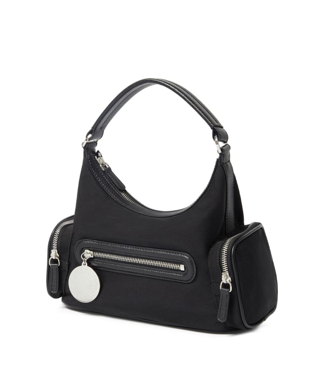 STELLA MCCARTNEY Черная синтетическая сумка через плечо, фото 5