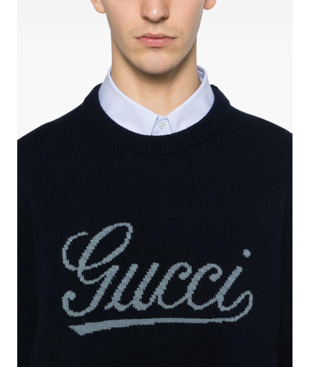 GUCCI Шерстяной джемпер / свитер, фото 2