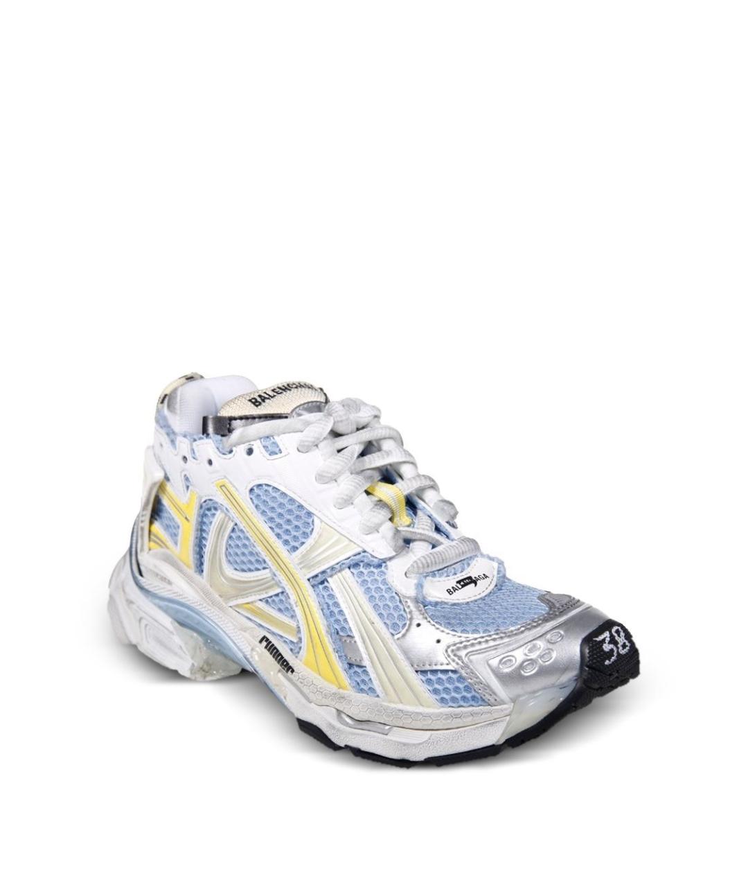 BALENCIAGA Мульти текстильные кроссовки, фото 2
