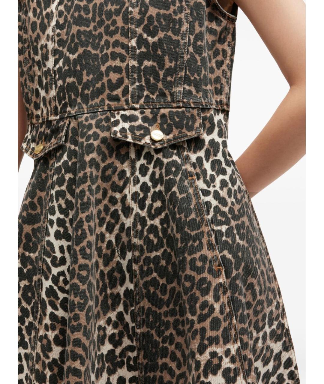 GANNI Хлопковое платье, фото 3