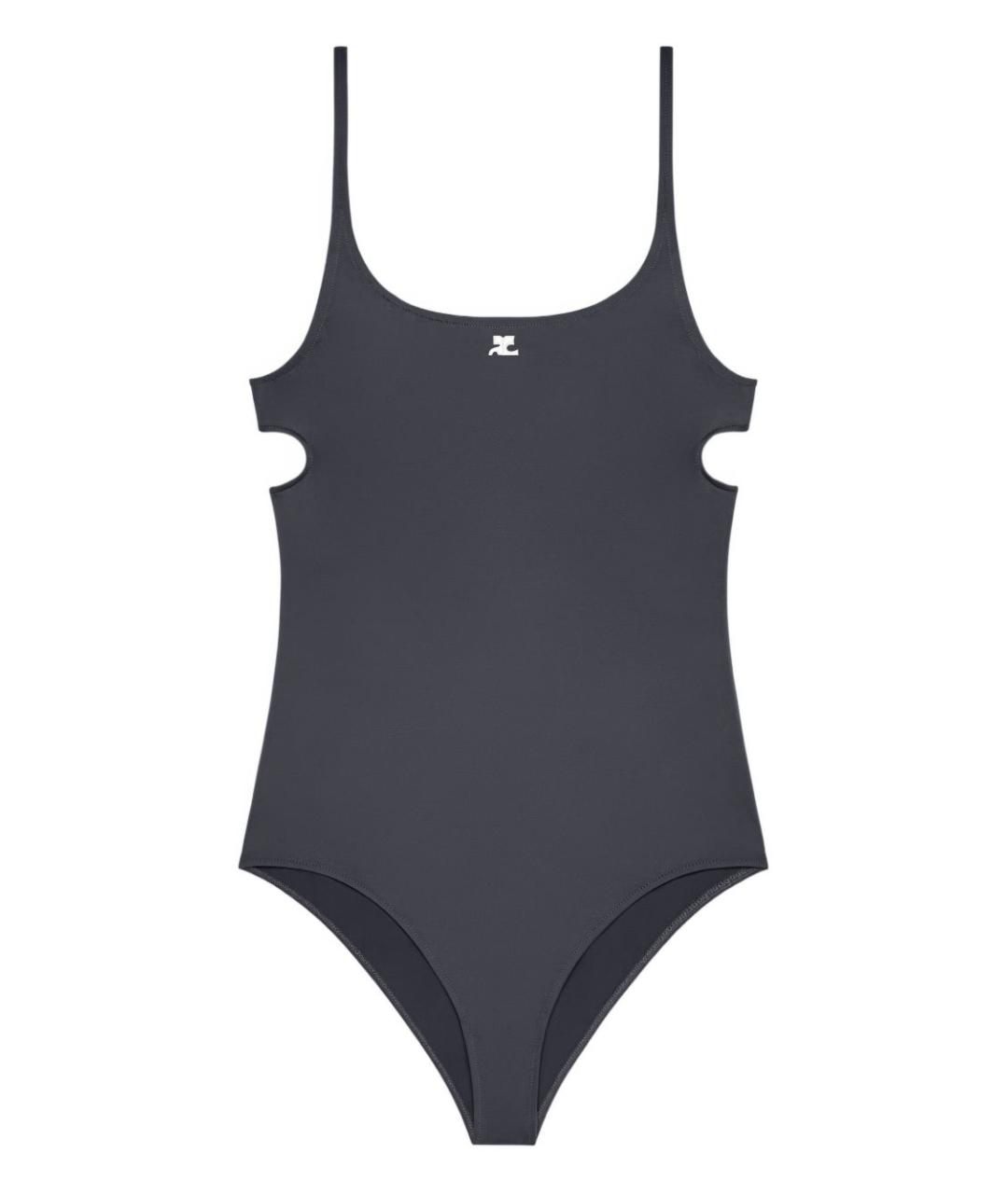 COURREGES Серый полиамидовый купальник, фото 1