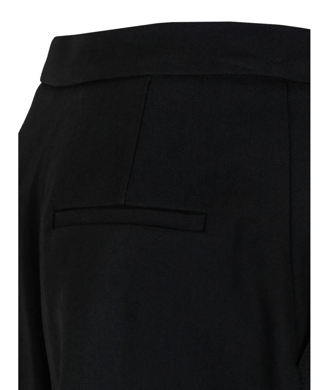 ELISABETTA FRANCHI Черные вискозные шорты, фото 4