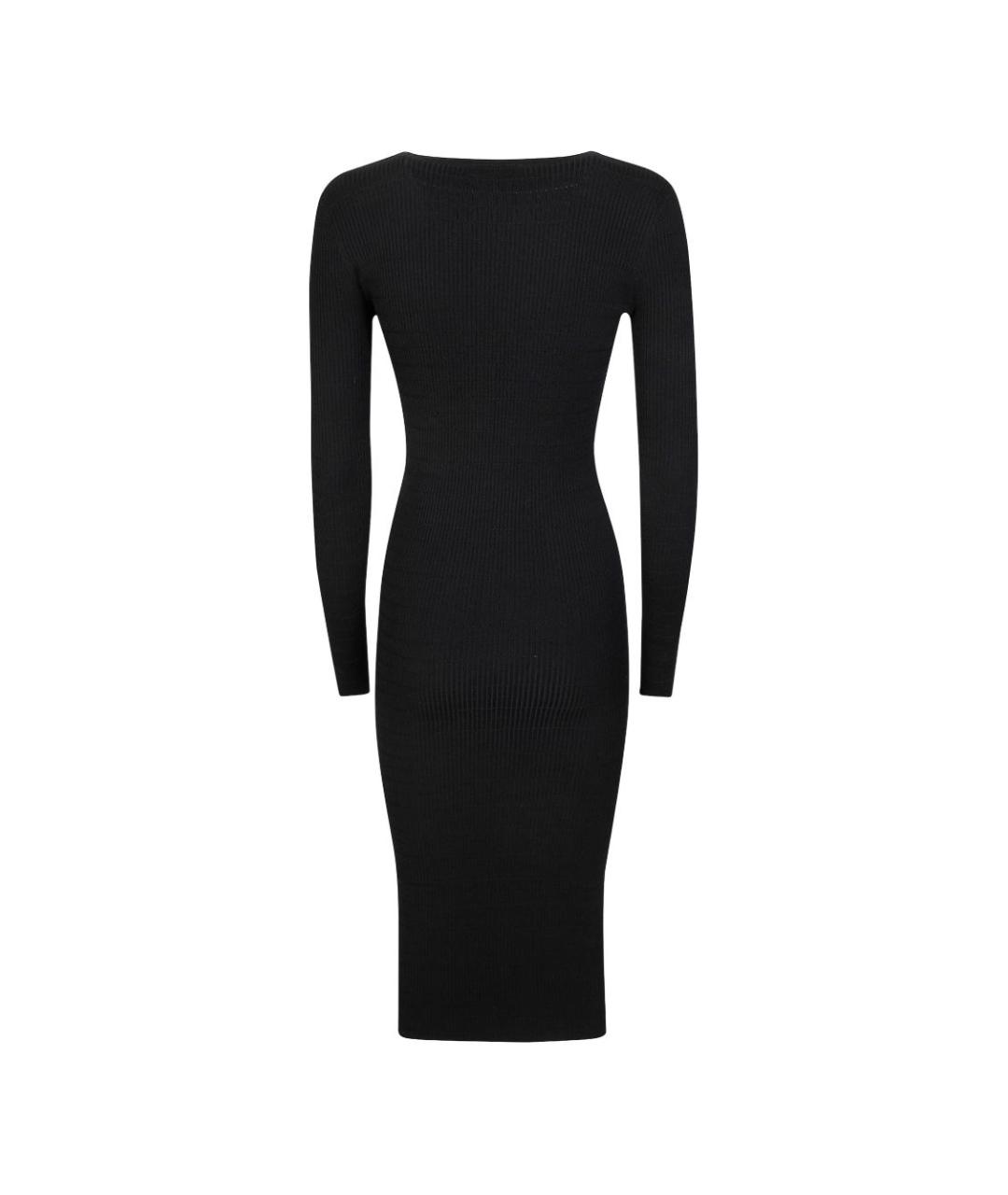 ELISABETTA FRANCHI Черное платье, фото 2