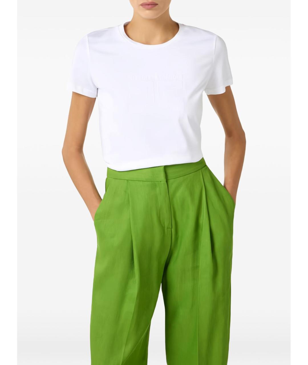 ELISABETTA FRANCHI Хлопковая футболка, фото 4