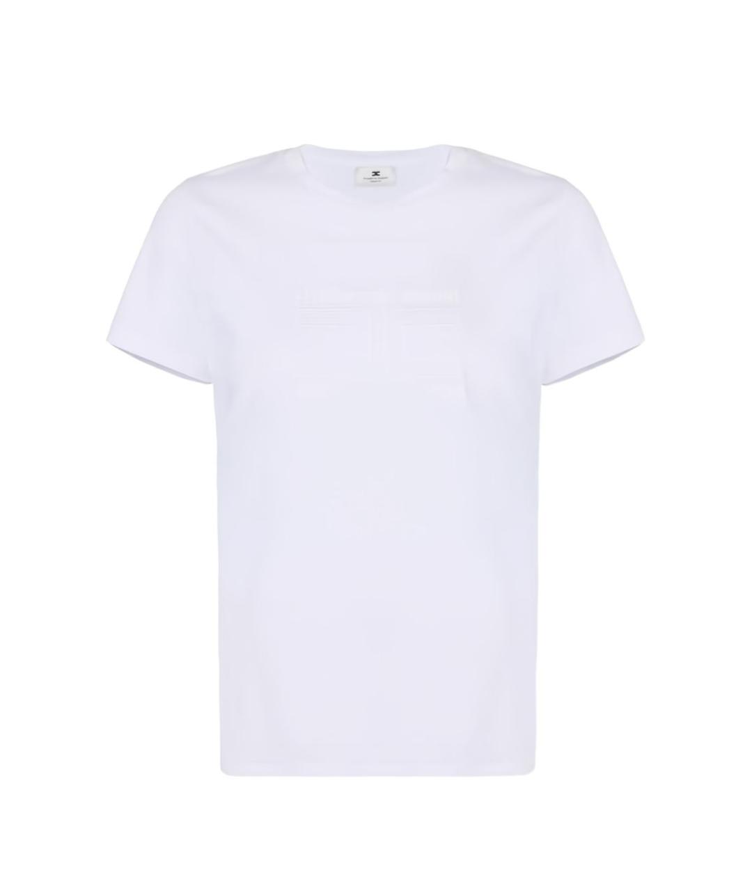 ELISABETTA FRANCHI Хлопковая футболка, фото 1