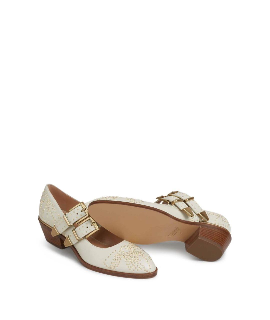 CHLOE Кожаные балетки, фото 3