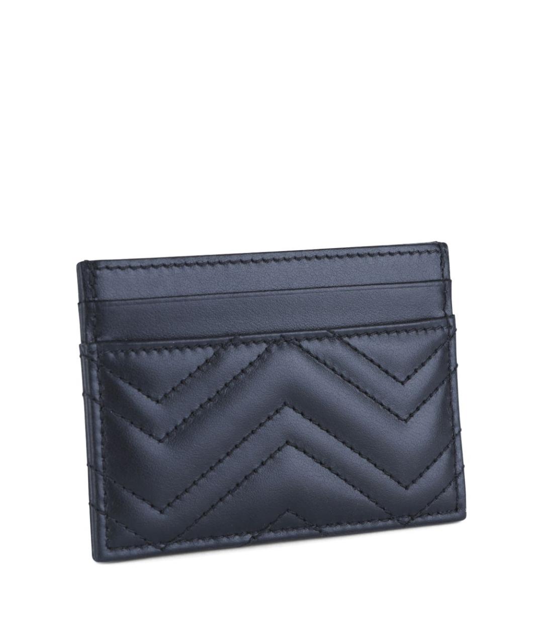 GUCCI Черный кожаный кардхолдер, фото 2