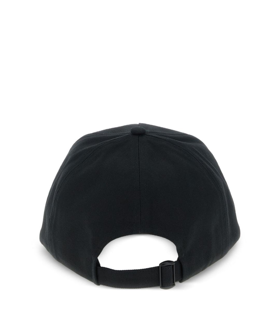MONCLER Черная хлопковая кепка/бейсболка, фото 3