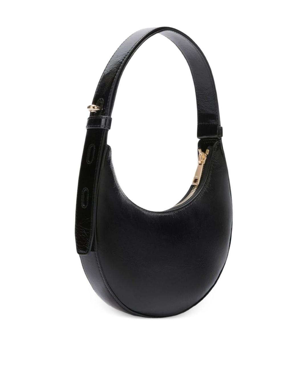 FURLA Черная кожаная сумка с короткими ручками, фото 1