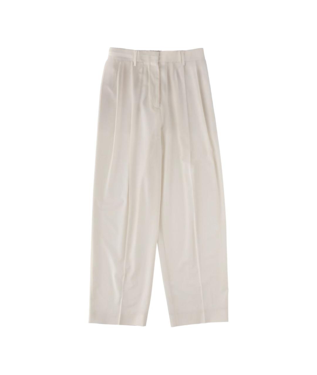 FABIANA FILIPPI Белые прямые брюки, фото 1