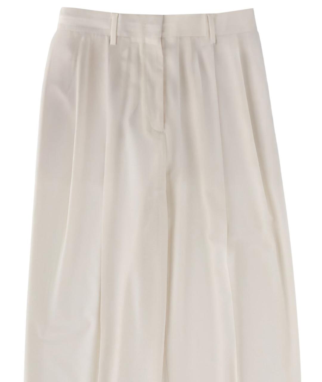 FABIANA FILIPPI Белые прямые брюки, фото 2