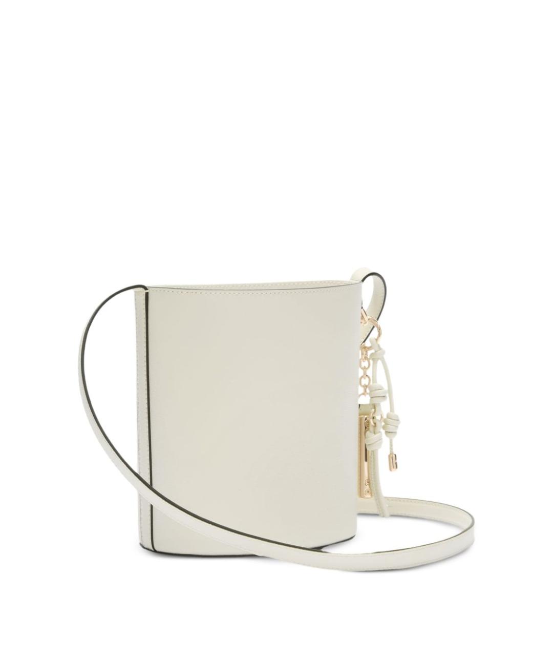FURLA Белая кожаная сумка через плечо, фото 4