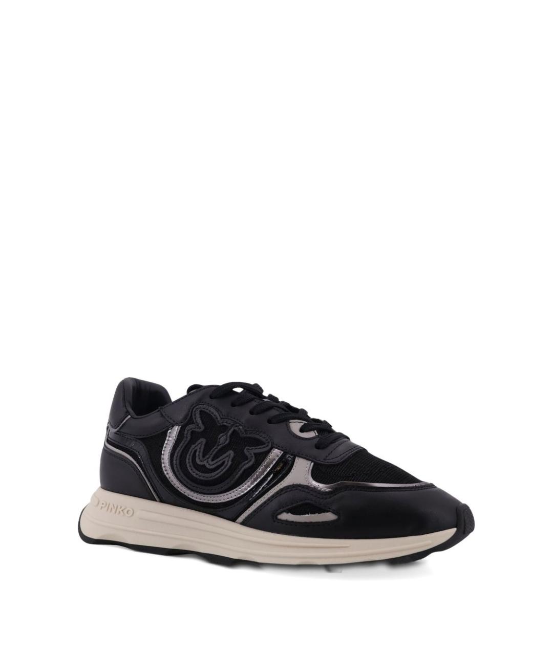PINKO Черные кроссовки, фото 1