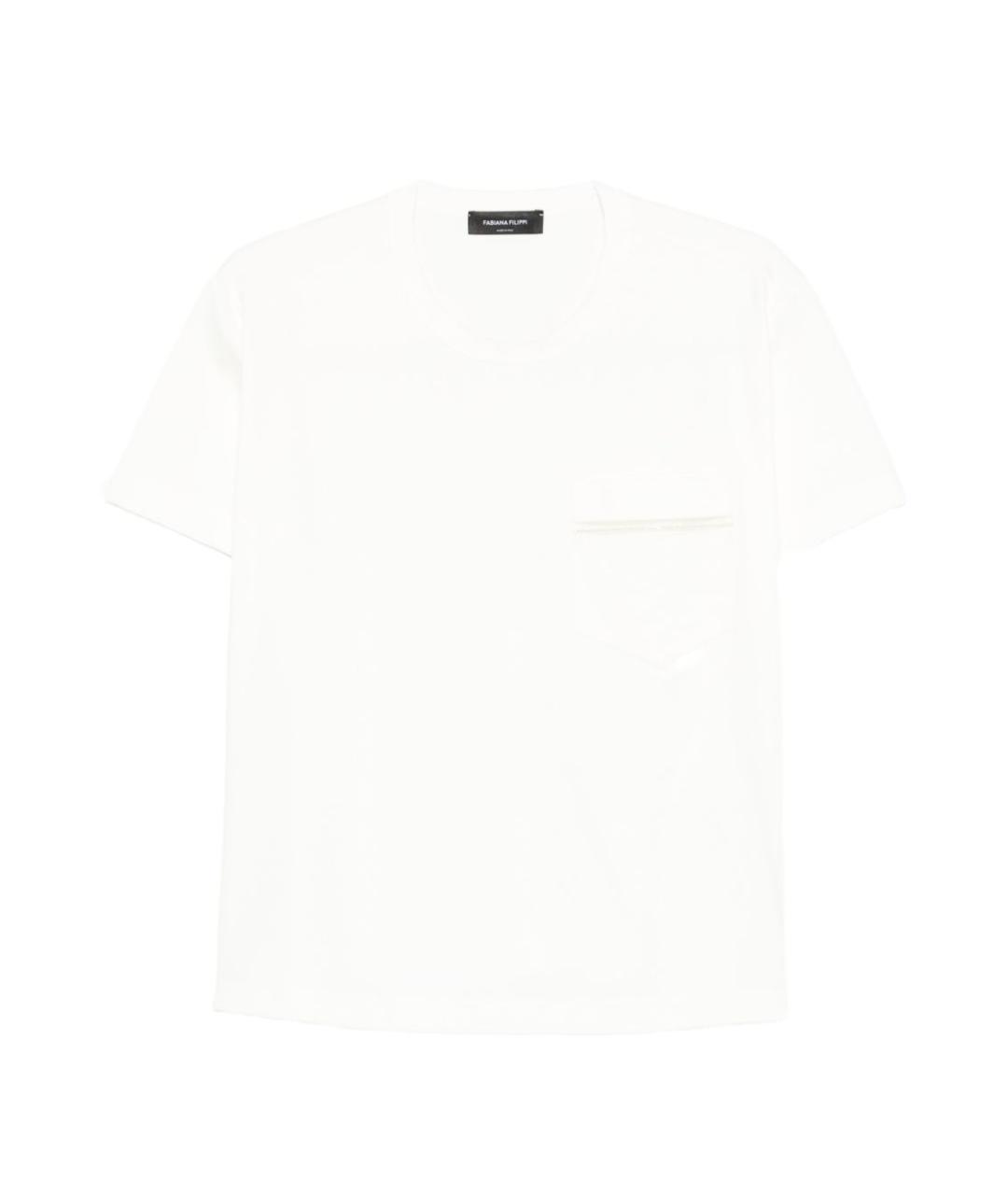 FABIANA FILIPPI Белая футболка, фото 1