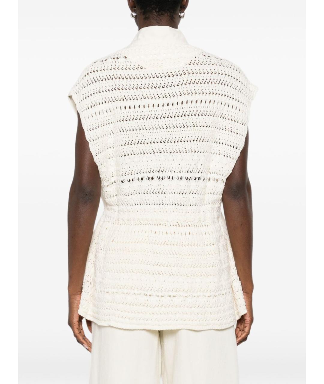 FABIANA FILIPPI Бежевый жилет, фото 5