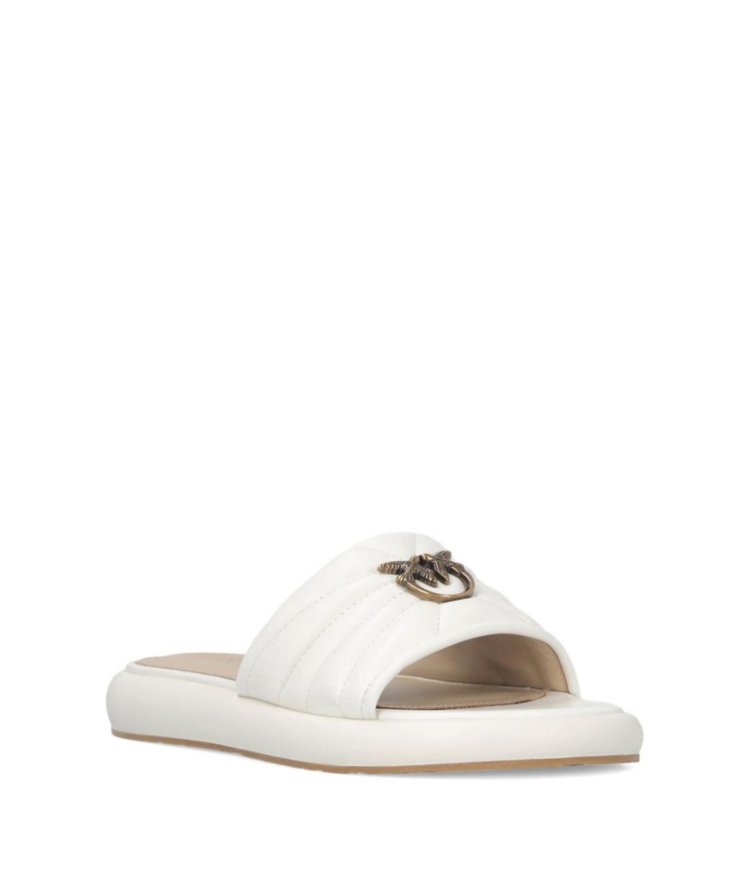 PINKO Белые шлепанцы, фото 5