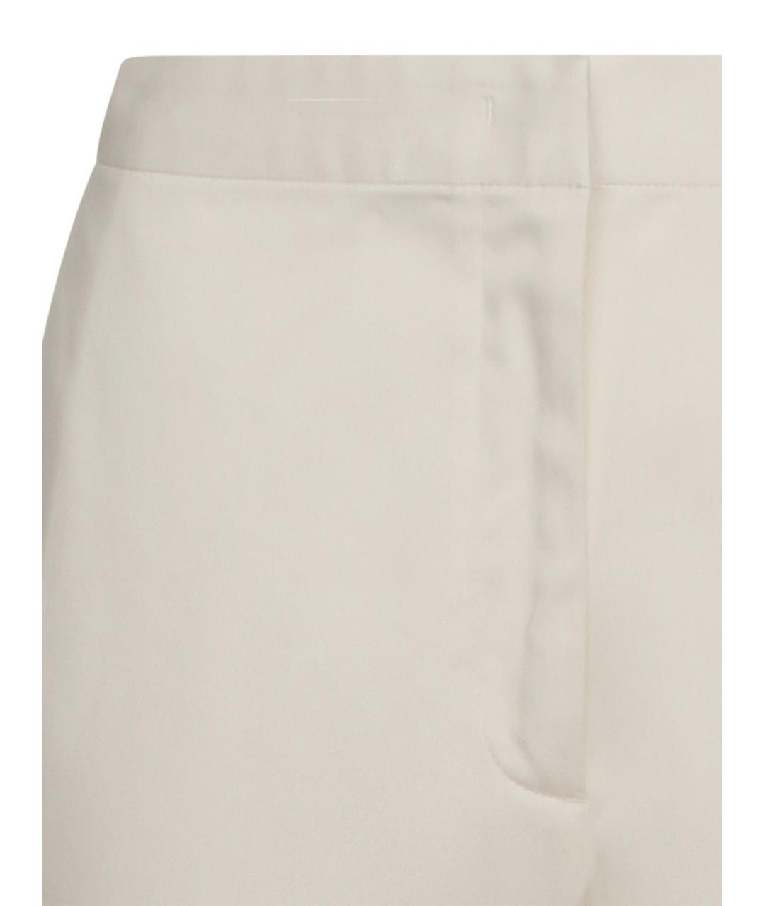 FABIANA FILIPPI Белые прямые брюки, фото 2