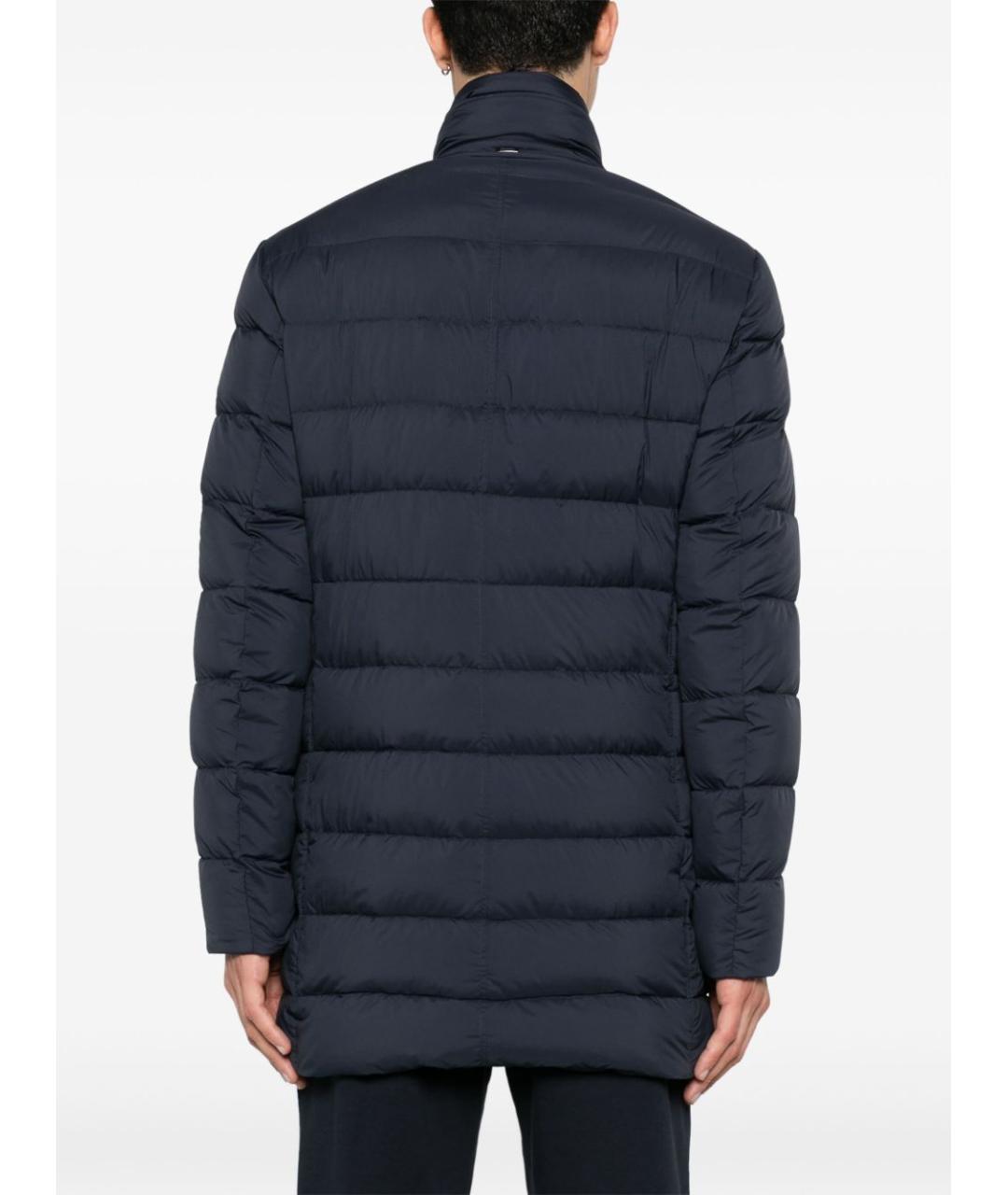 HERNO Темно-синий полиамидовый пуховик, фото 2