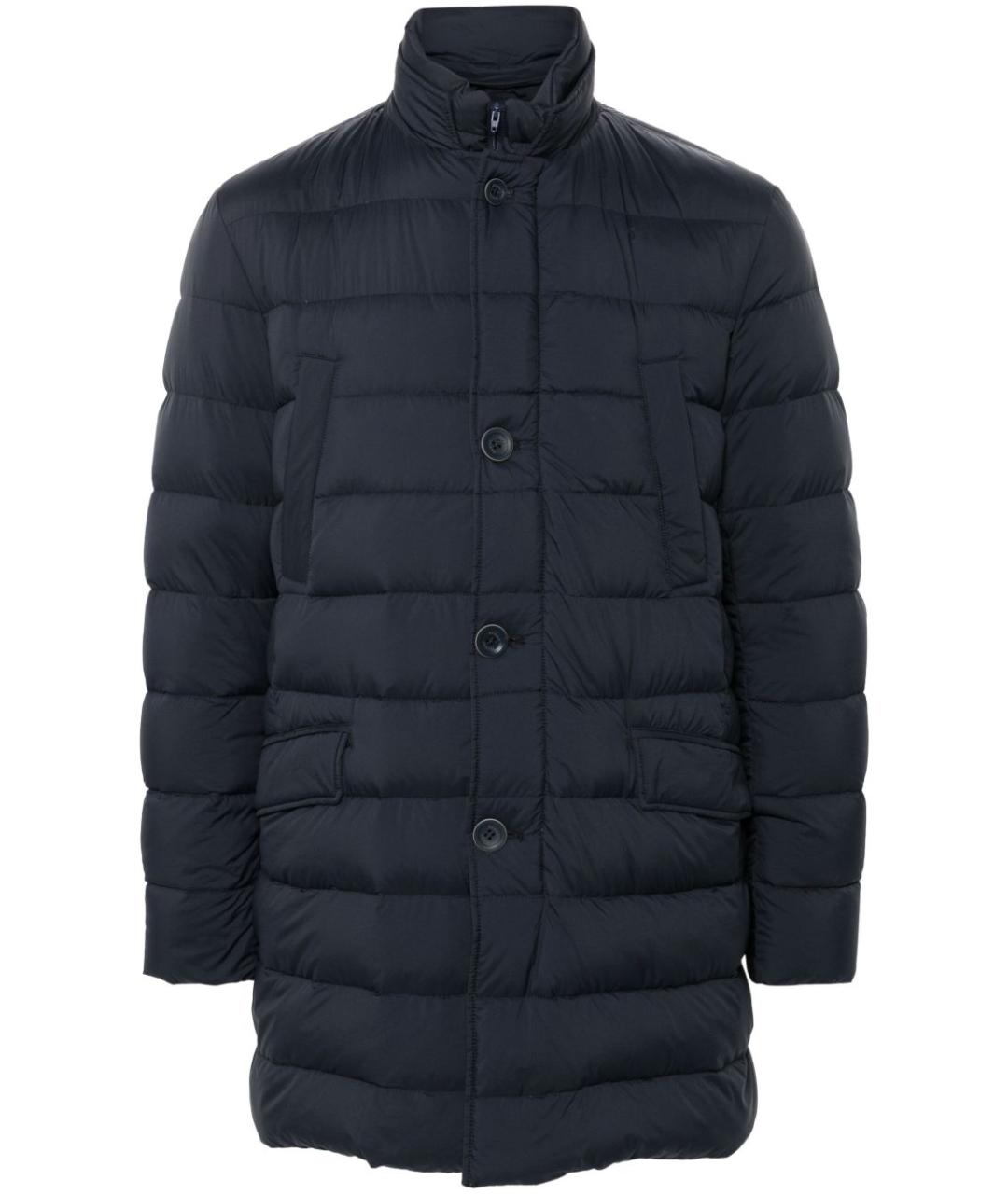 HERNO Темно-синий полиамидовый пуховик, фото 1