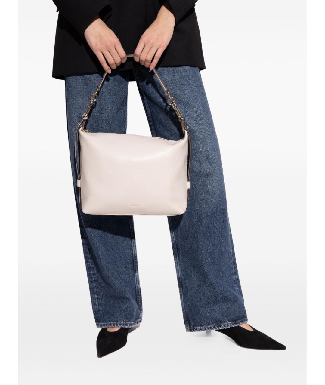 FURLA Кожаная сумка с короткими ручками, фото 5