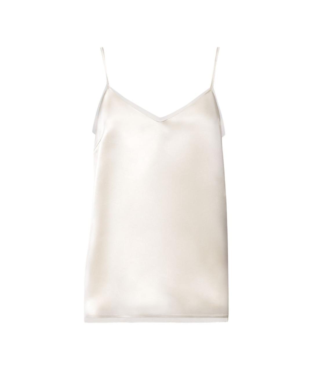 FABIANA FILIPPI Белая вискозная майка, фото 1