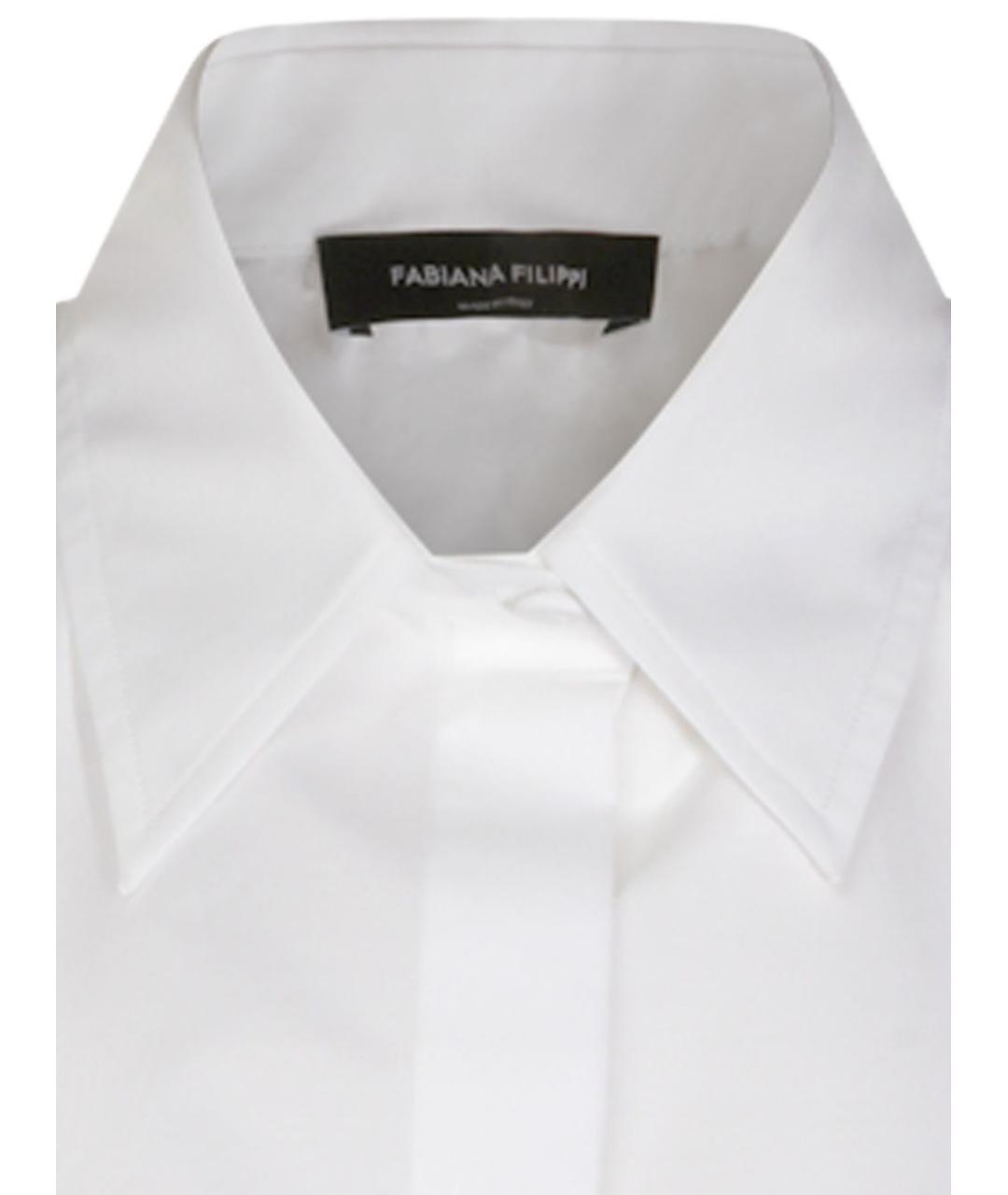 FABIANA FILIPPI Белая рубашка, фото 3