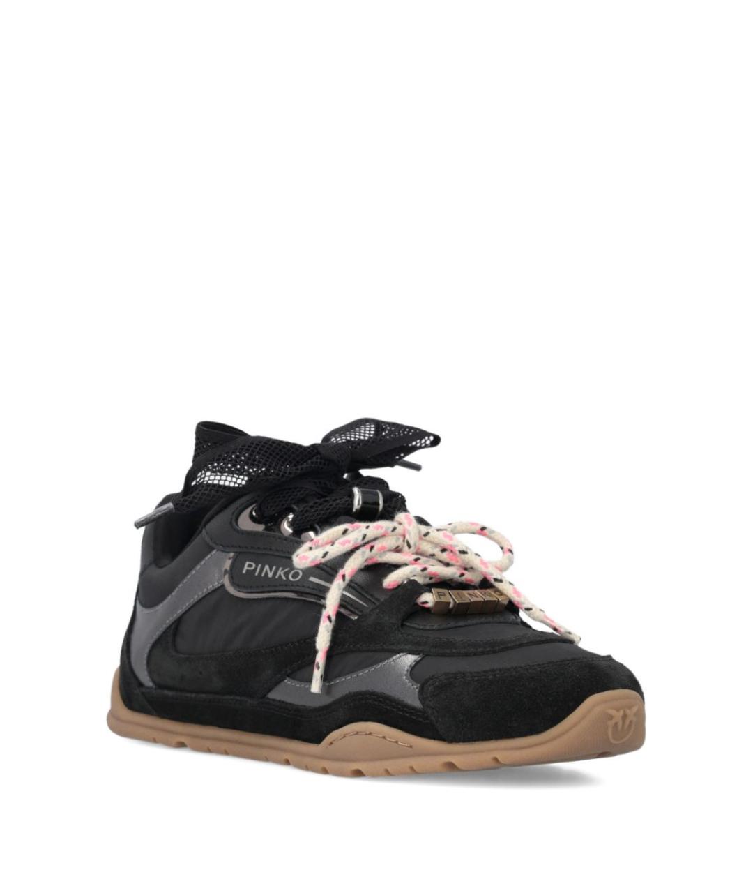 PINKO Черные кроссовки, фото 2