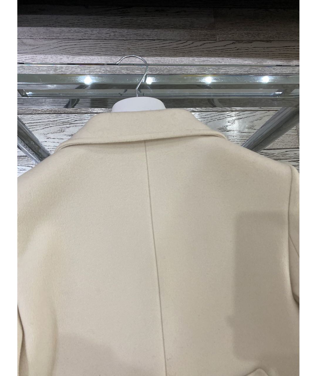 GUCCI Белое шерстяное пальто, фото 3