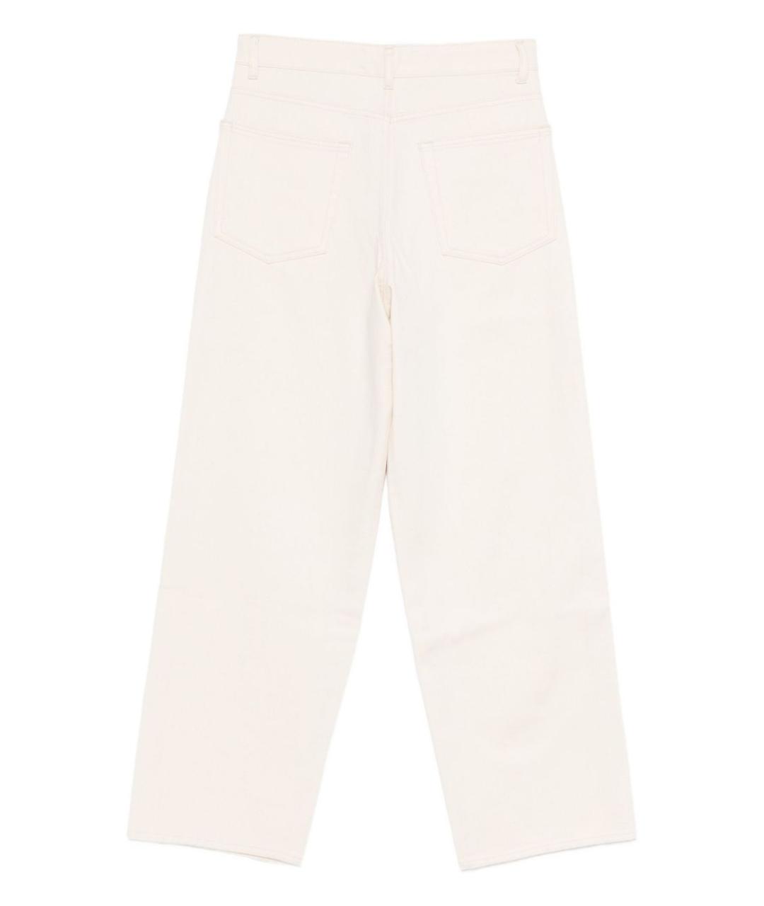 ROHE Белые прямые джинсы, фото 2