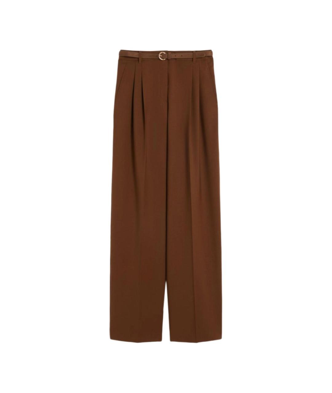 MAX MARA Шерстяные прямые брюки, фото 1