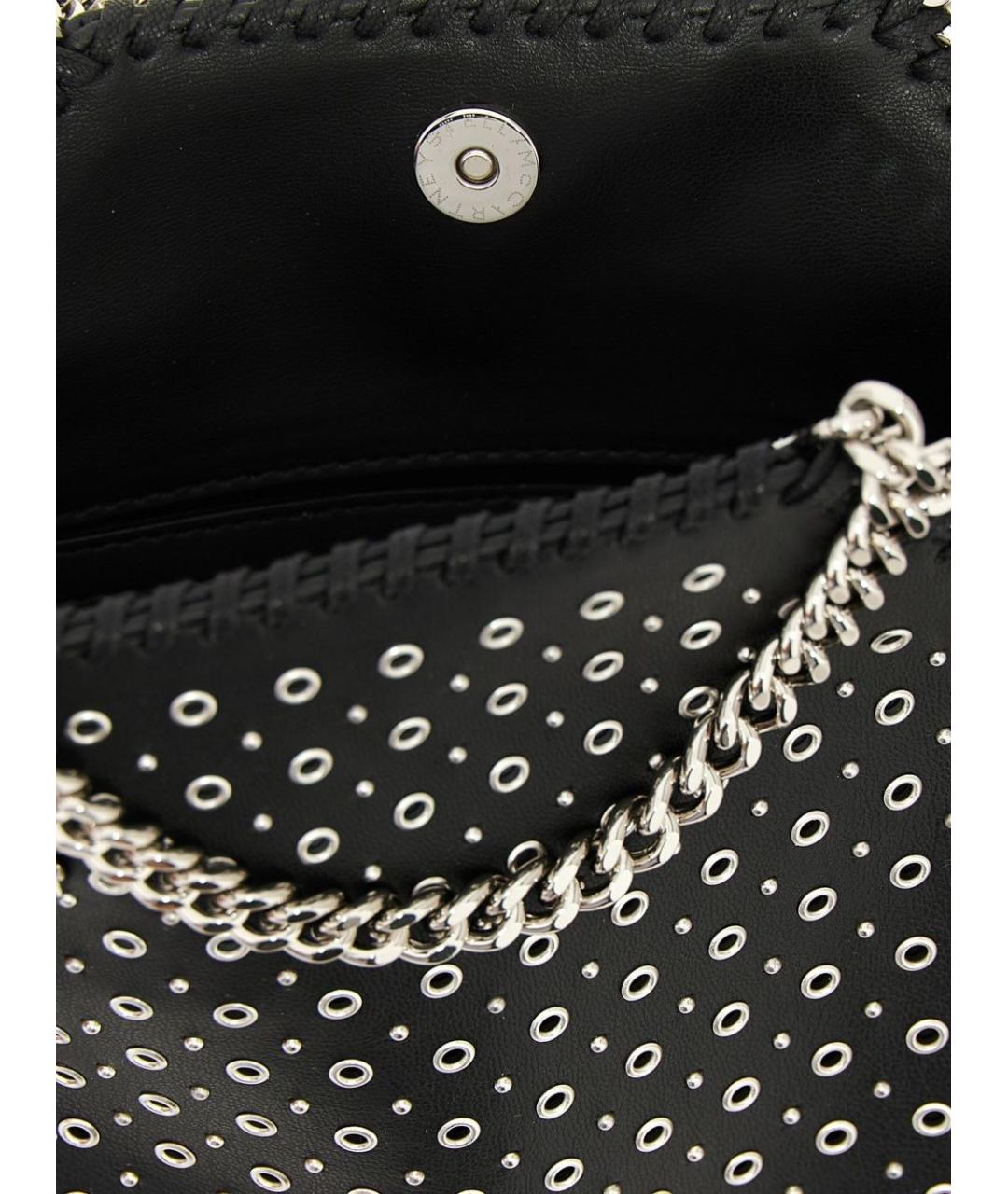 STELLA MCCARTNEY Черная сумка тоут из искусственной кожи, фото 2