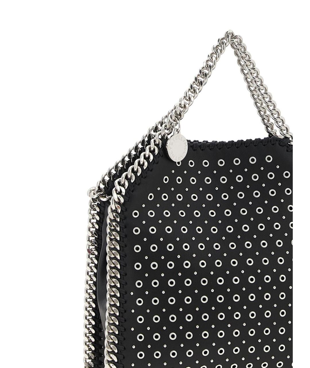 STELLA MCCARTNEY Черная сумка тоут из искусственной кожи, фото 4