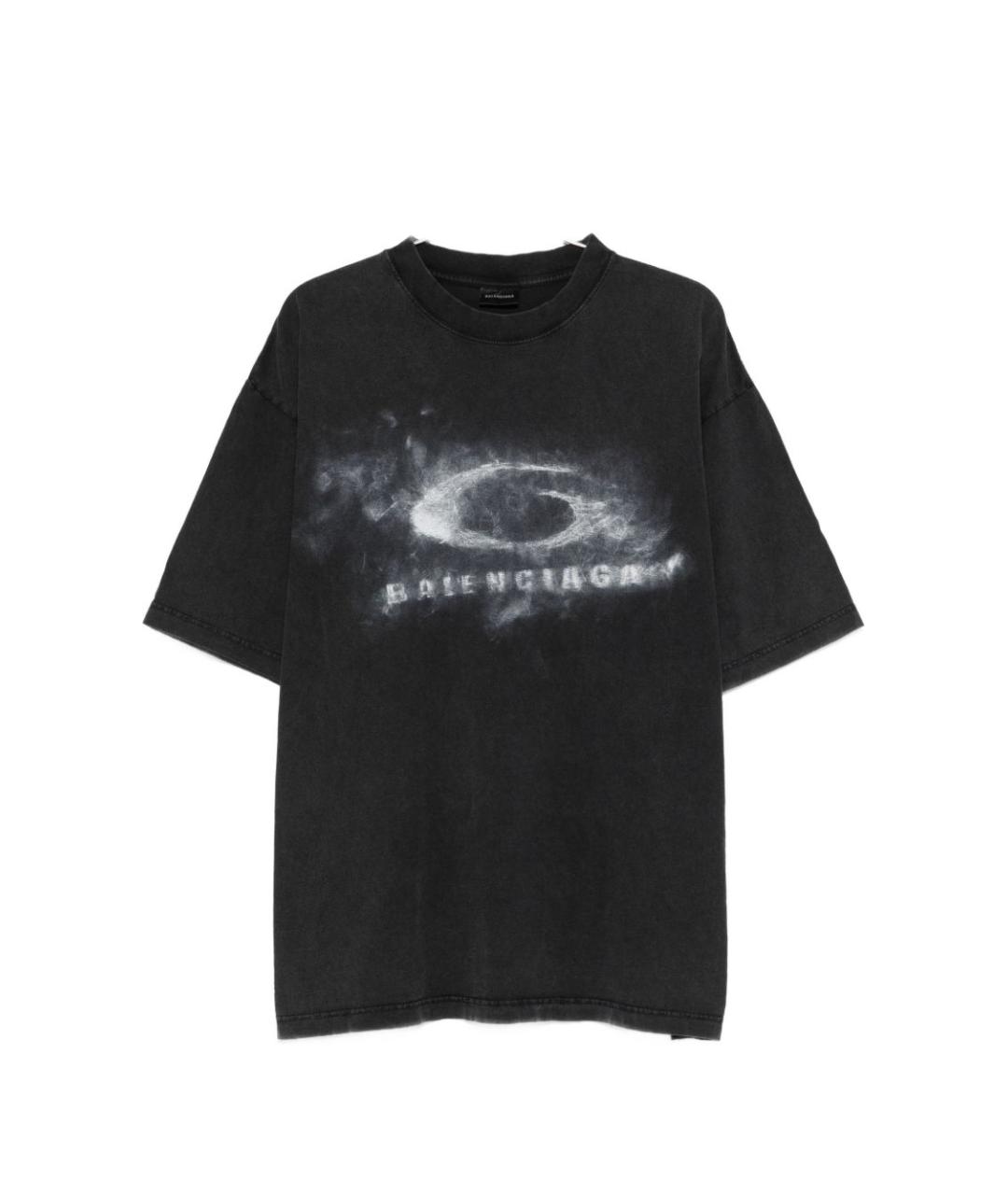 BALENCIAGA Хлопковая футболка, фото 1