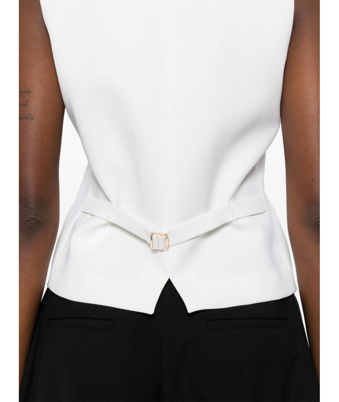 MAX MARA Белая шерстяная куртка, фото 5