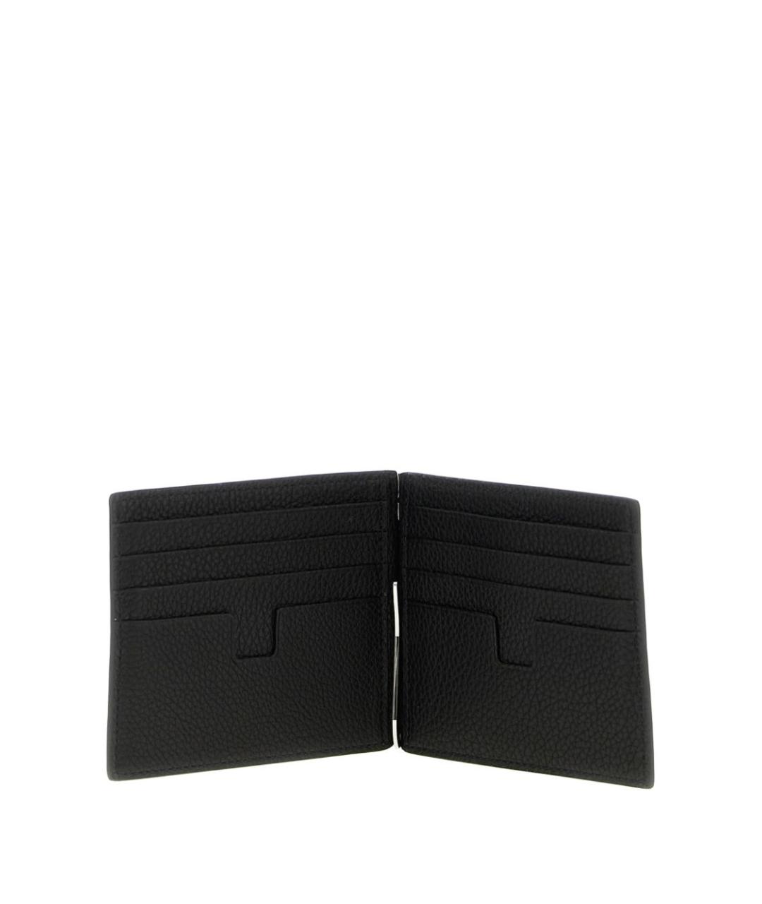 TOM FORD Черный кожаный кошелек, фото 3