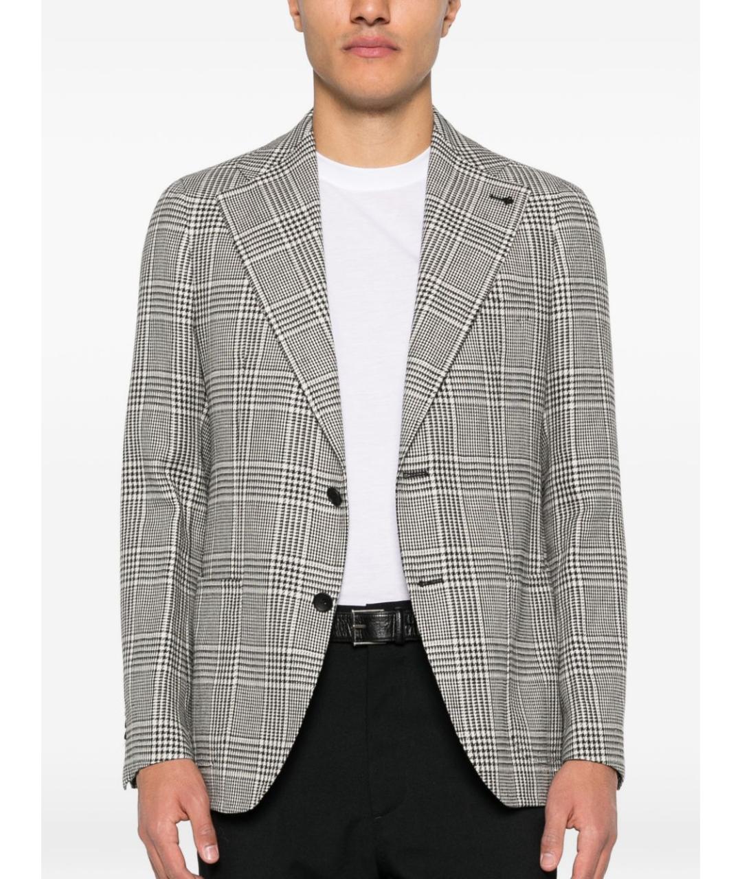 TOM FORD Белая хлопковая футболка, фото 3