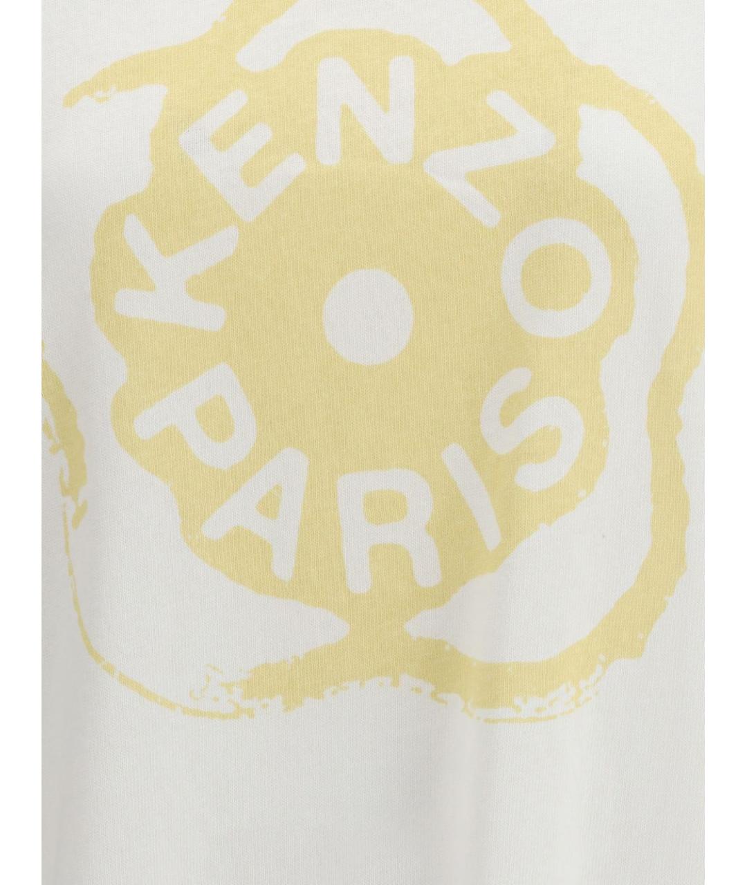 KENZO Белая футболка, фото 2