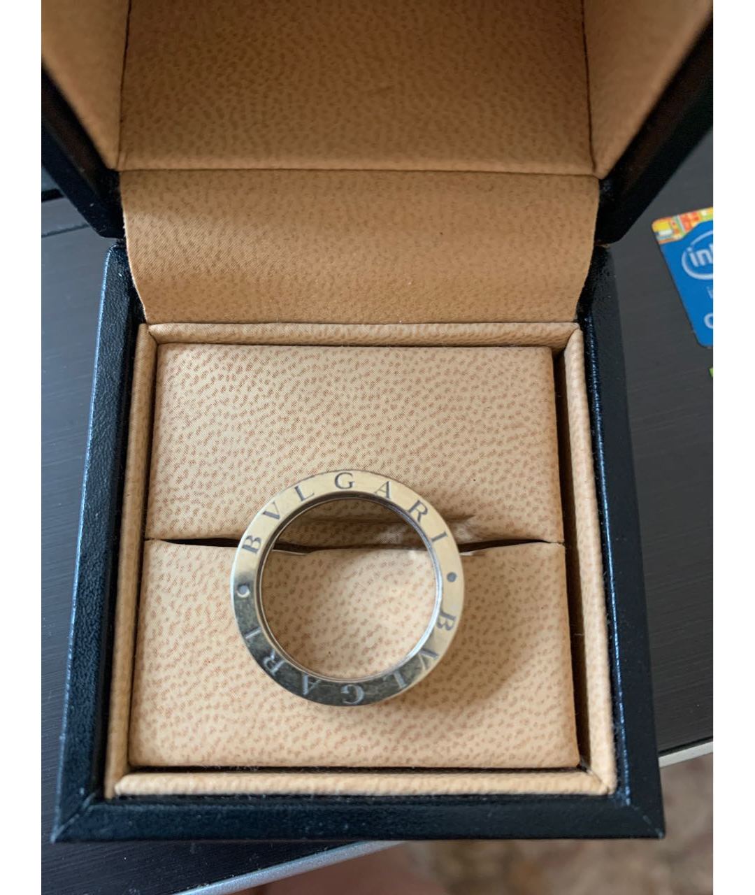BVLGARI Серебряное кольцо из белого золота, фото 2
