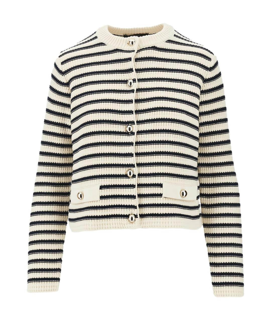 WEEKEND MAX MARA Мульти хлопковый кардиган, фото 1