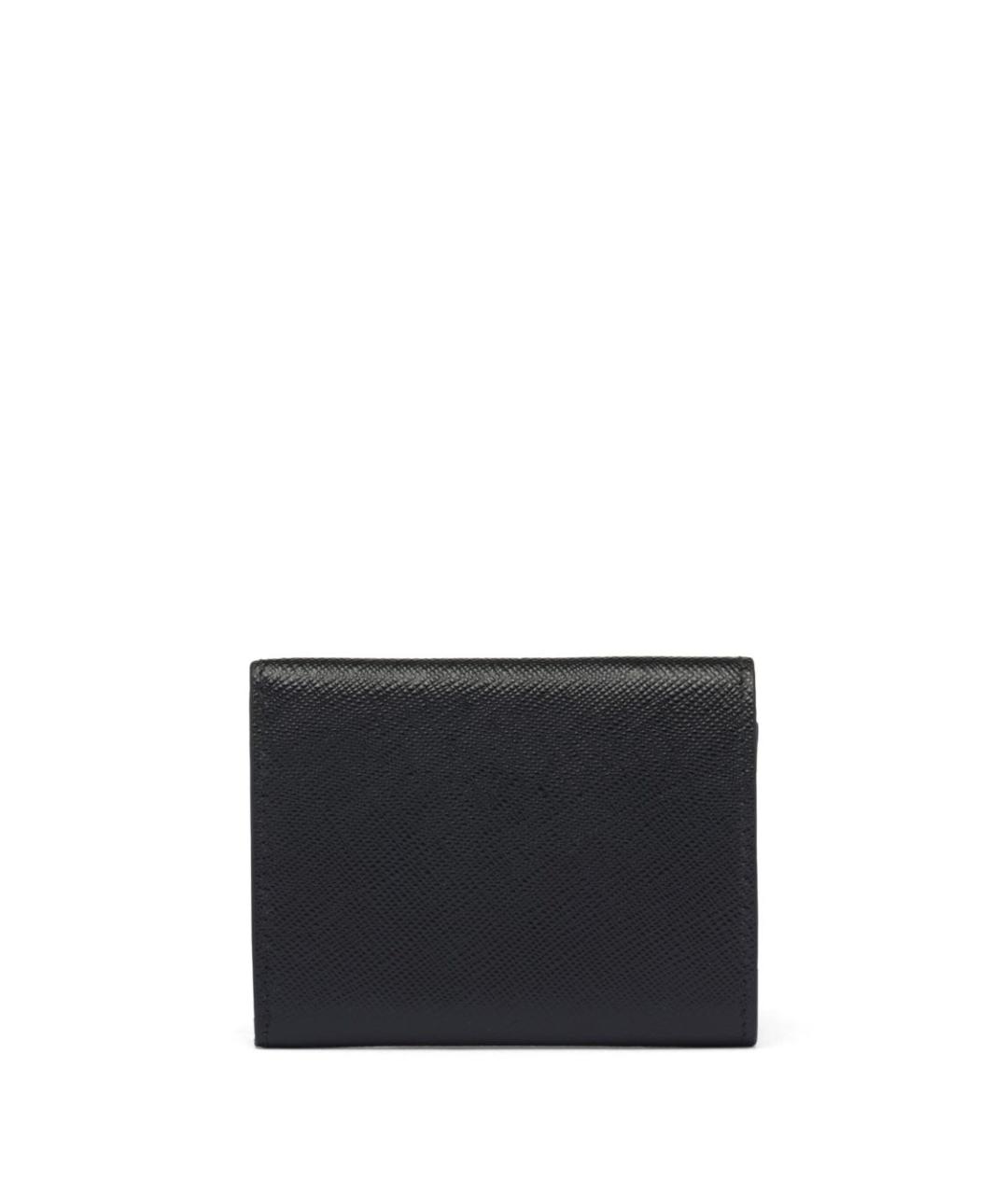 PRADA Черный кожаный кошелек, фото 5